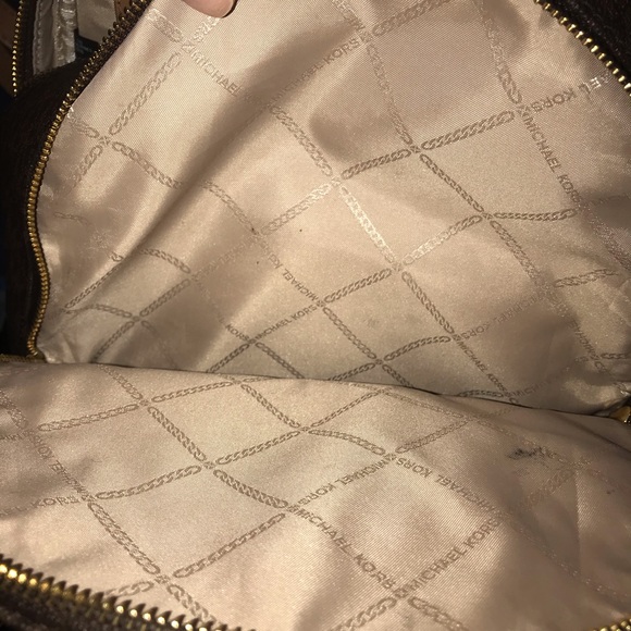 Michael Kors brown medium size backpack Purse main image 5